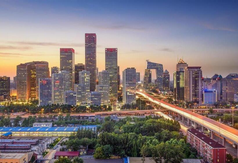 호텔 Greentree Inn Beijing Guangmingqiao Express Apartment