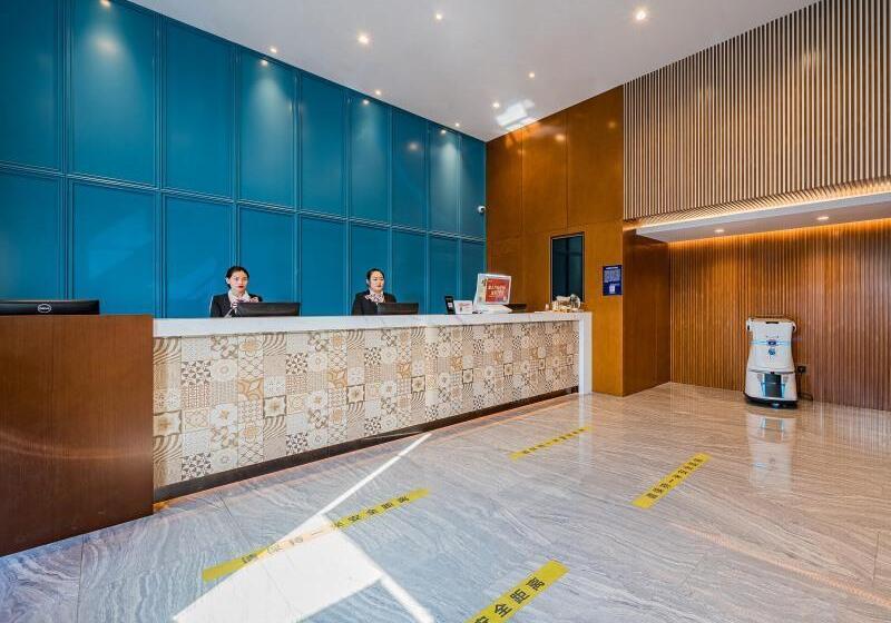 호텔 Greentree Inn Beijing Guangmingqiao Express Apartment