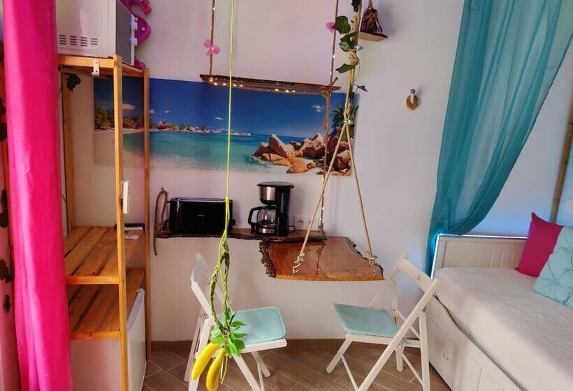 ベッドアンドブレックファースト Wonder Room Paraiso Magico Habitacion