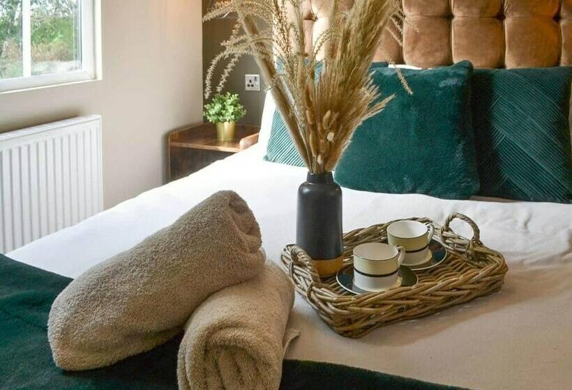 ホテル Remarkable 2bed Lodge In Morpeth With Hot Tub