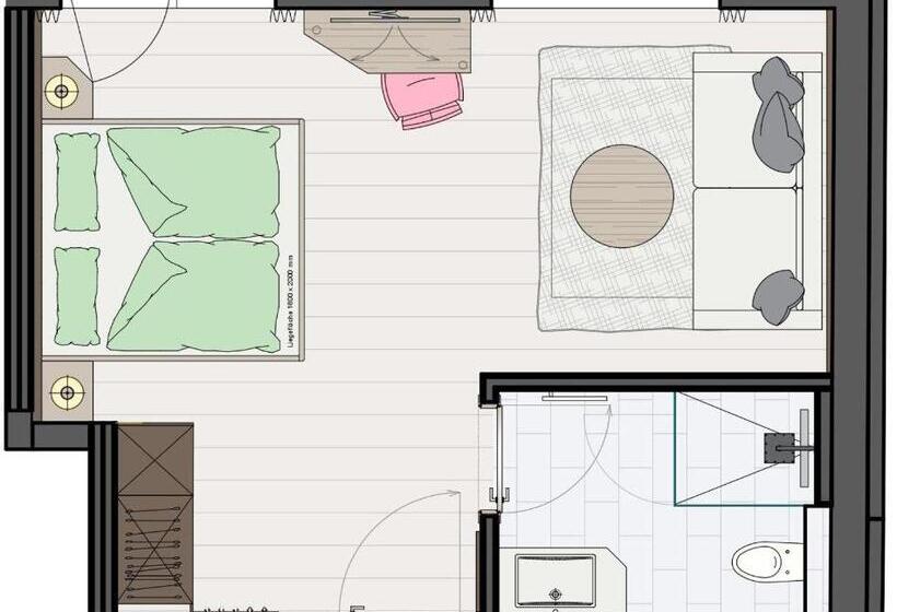 مبيت وإفطار Pension Appartement Sonnwend