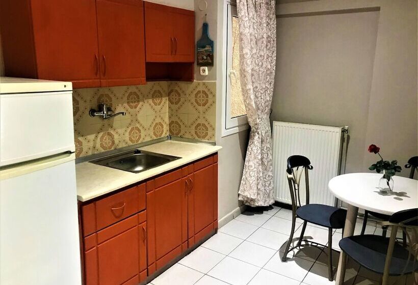 پانسیون Our Newly Renovated Apartment In Limenaria, Only Five Minutes Away From Center