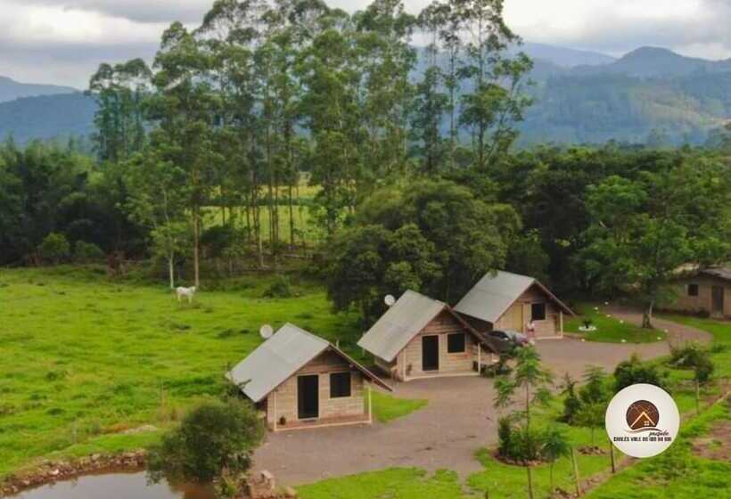 Отель Chalés Vale Do Rio Do Boi
