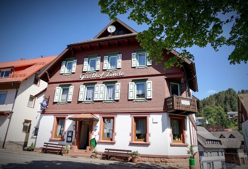 펜션 Schwarzwaldgasthaus Linde