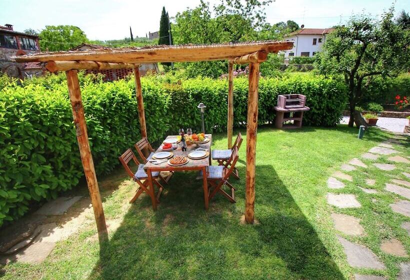 Lush Apartment In Lucignano With Pool