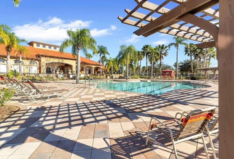 Davenport 6bd/5.5ba Pet Friendly Poolhome #6av206