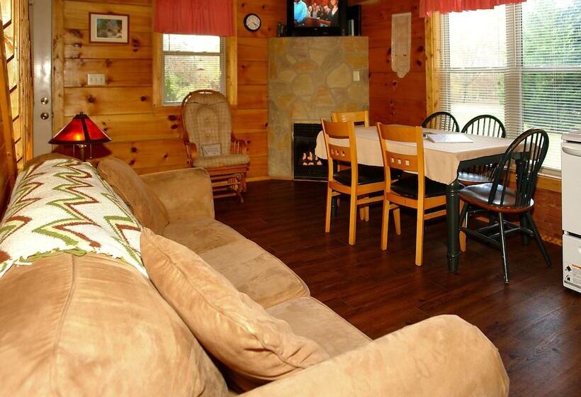 Jon S Pond On Cosby Creek   2 Bedrooms, 2 Baths, Sleeps 6 Cabin By Redawning