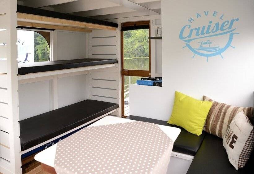 هتل Havel Cruiser   Hausboot Flöße Mit Stil