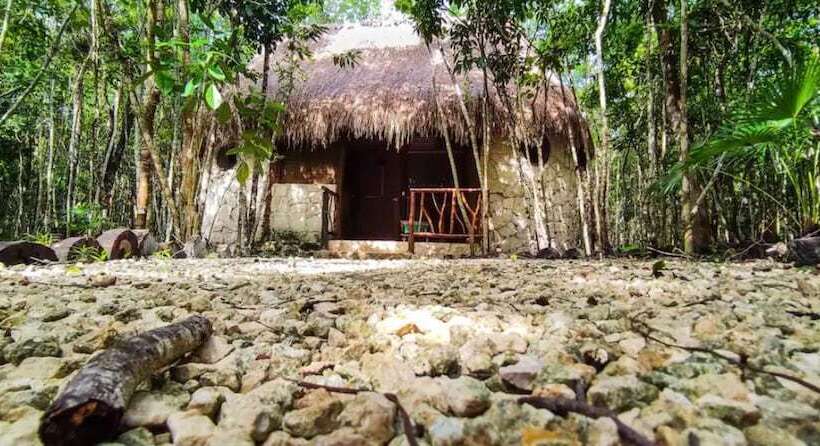 هتل Aldea Mayaha Cabanas Con Cenotes