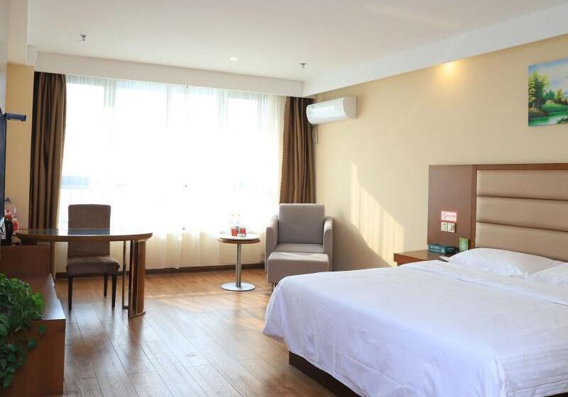בית מלון כפרי Greentree Inn Weifang An Qiu Bus Station Heping East Road