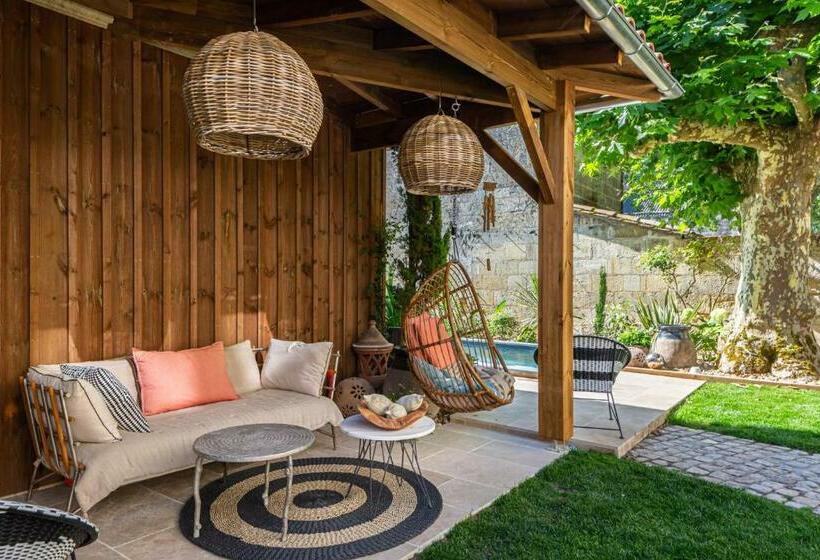 Пансион La Maison Mulatô, Demeure Privée D Hôtes, Piscine & Spa Libourne, Saint Emilion