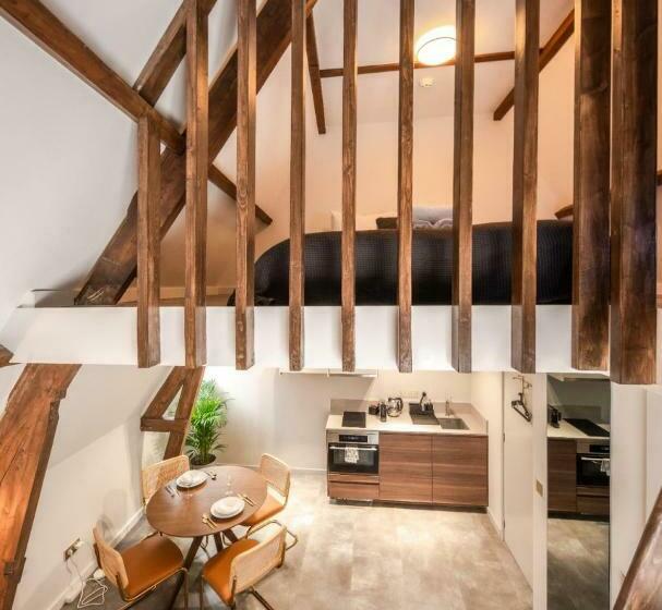 تختخواب و صبحانه Family Penthouse 7 Minutes From Rotterdam Central Newly Build Top Floor Terrace R5