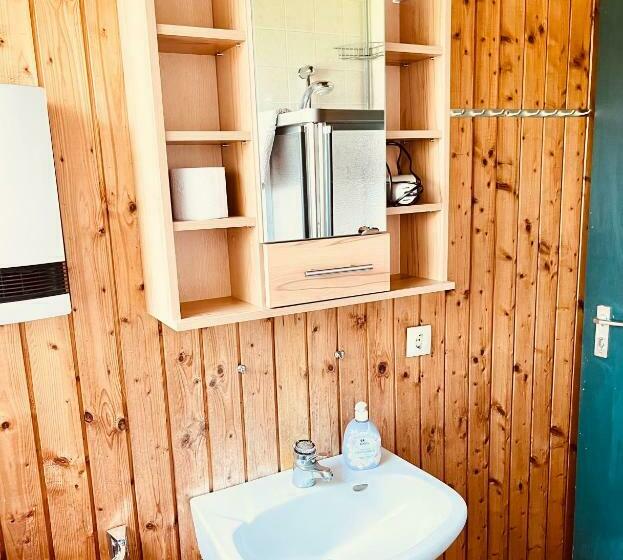 민박 Doppelzimmer Waldblick