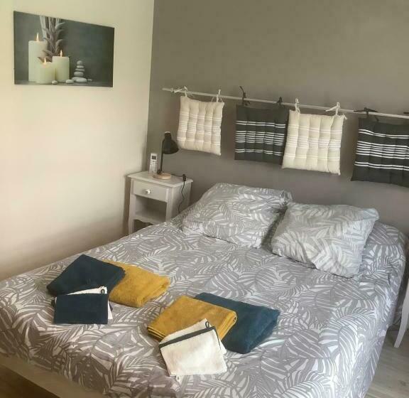פנסיון Chambre D Hôtes Indépendante Dans Village Médiéval