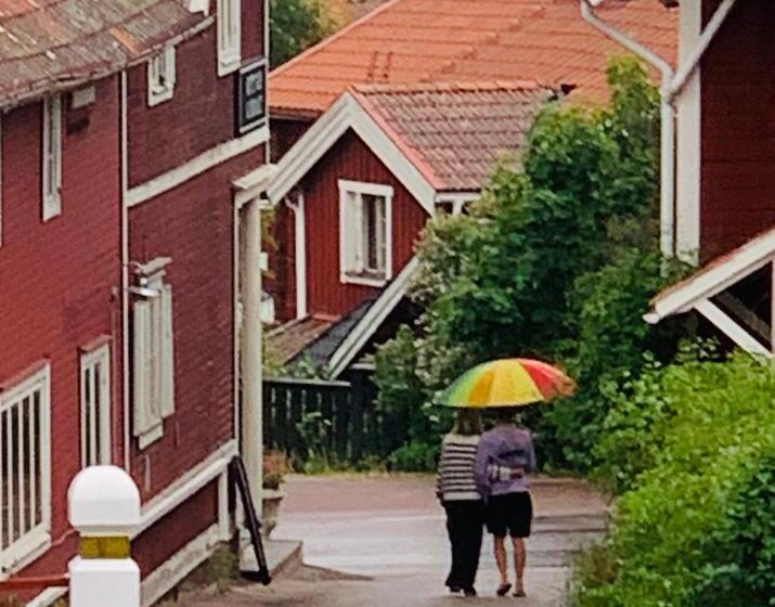تختخواب و صبحانه Hemma Hos Jeanette & Micke På Peresgården