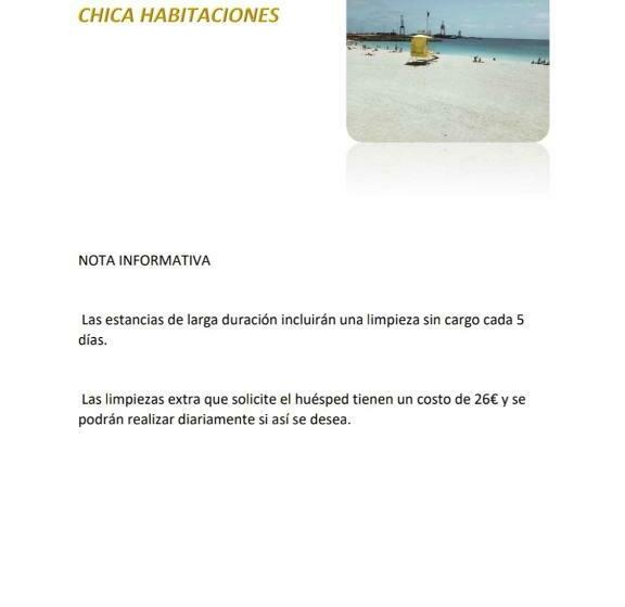 ペンション Alojamiento Playa Chica, Los Pozos Habitaciones
