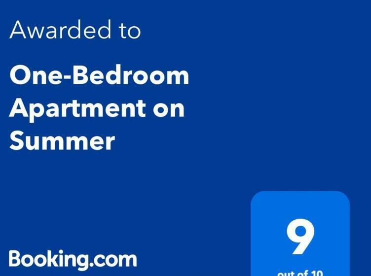 One Bedroom Apartment On Summer