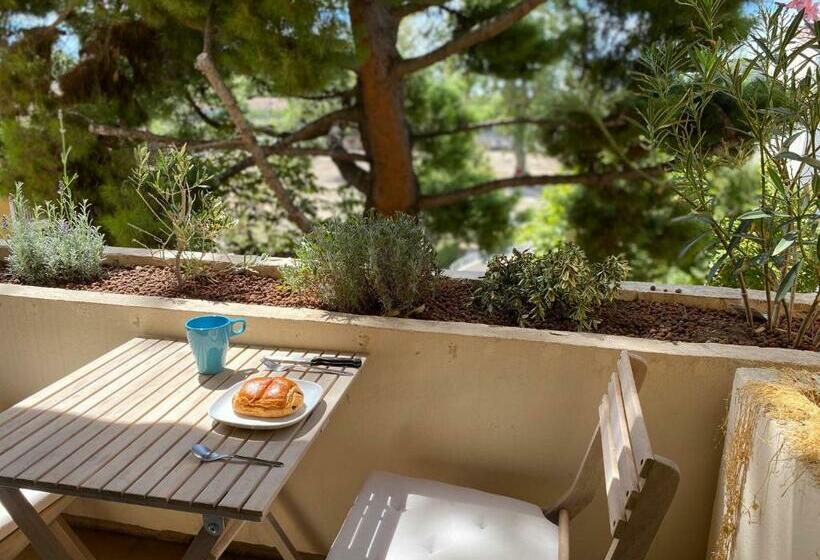 Appart Cosy Au Calme Parking Privé Balcon Clim