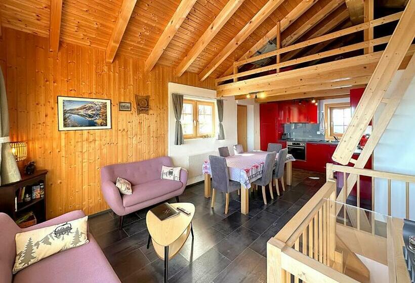 Tiny House Facing The Alps Ski In, Ski Out