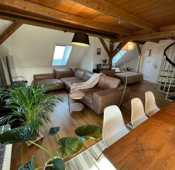Wohlfühl Loft Seenähe, Boxspringbett, Küche