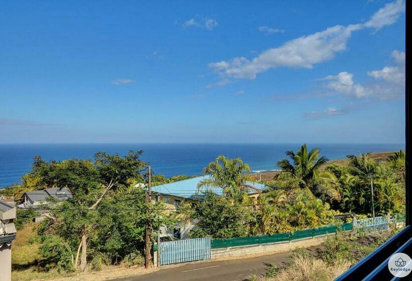 Kaz Bois Blanc, Classée 3 étoiles Vue Mer Les Avirons