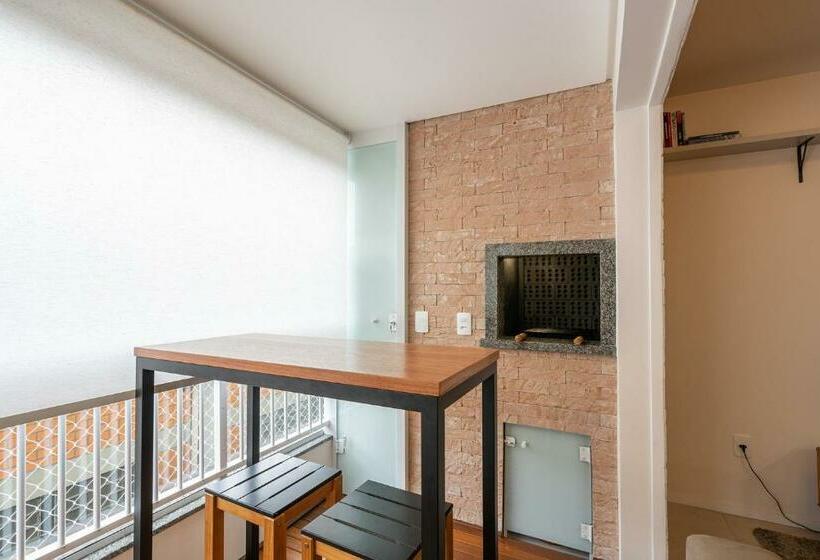 Apto C Varanda Gourmet E Home Office Blumenau Sc