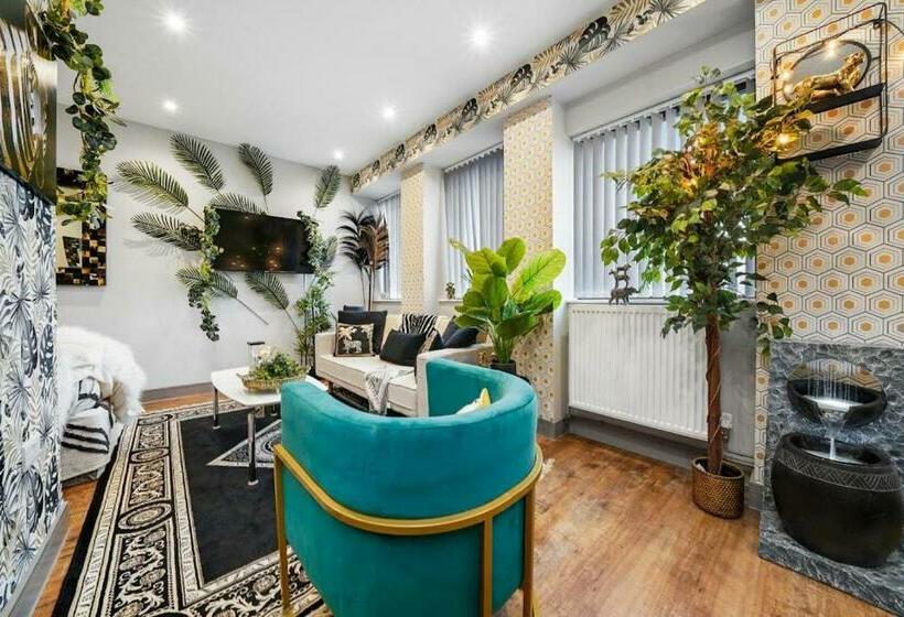 Boho Jungle Luxury 1bed Apt Long Stay Discounts