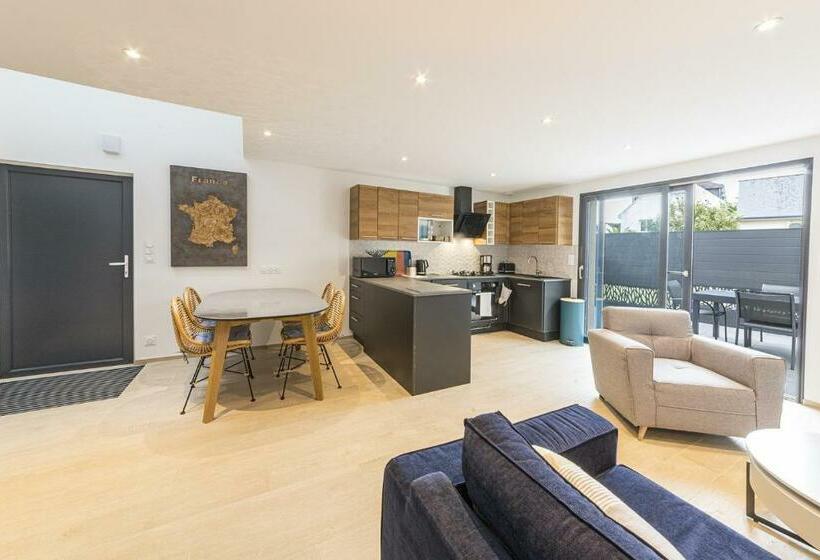Maison Moderne à 2pas De La Plage Le Fogeo