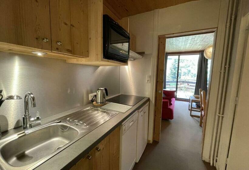 Studio 4 Pers Avec Balcon, Coin Montagne, Double Vitrage Et Garage Optionnel Serre Chevalier, Chan