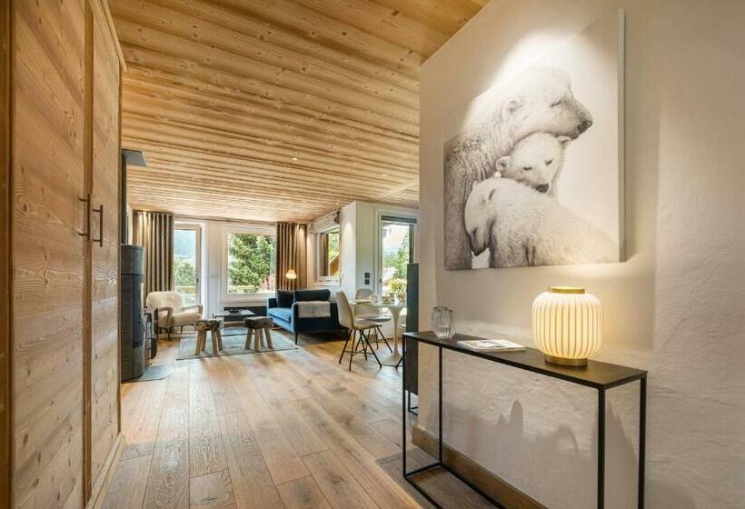 New Design Apartment With View On The Mont Blanc