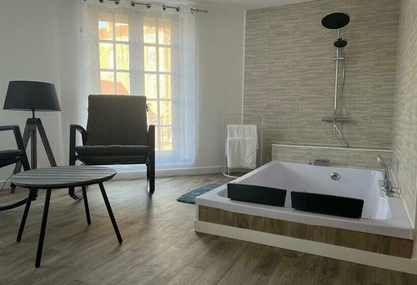 בית מלון כפרי Magnifique Loft 35m2 Jacuzzi Rvb Night 1