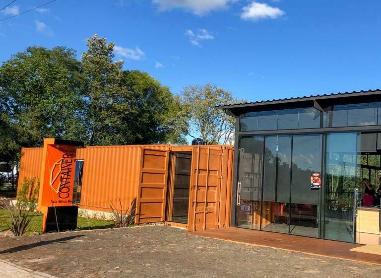펜션 Pousada Container E Spa Mina Beer