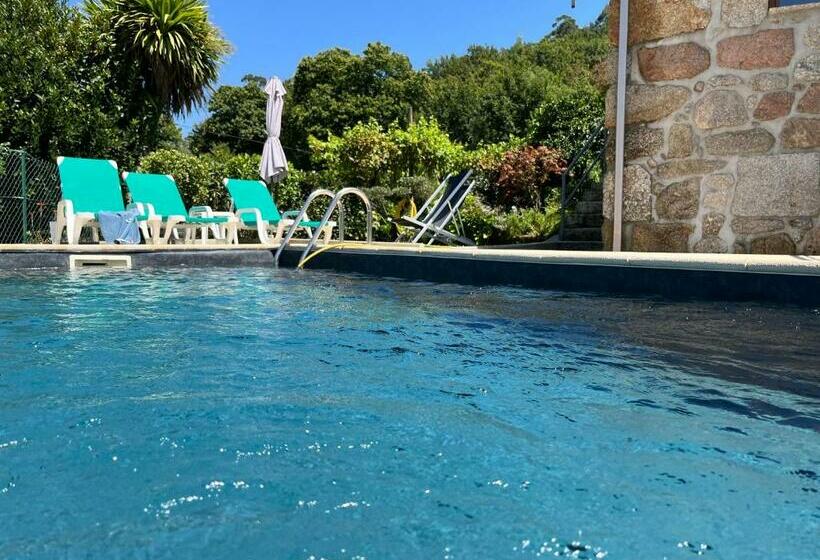 Пансион Casa Da Lage T1 Lareira Com Lenha Vistas Rio Piscina Sazonal