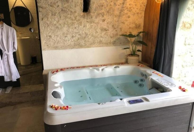 צימר Le Manoir Chambre D Hôte De Charme Avec Jacuzzi Privatif