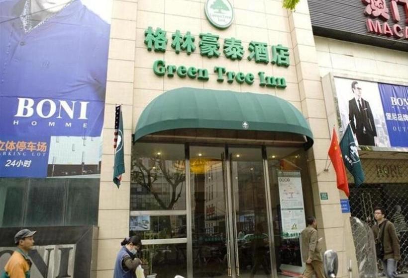 호텔 Greentree Inn Shanghai Daning International Yanchang Road Metro Station Business