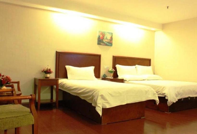 호텔 Greentree Inn Shanghai Daning International Yanchang Road Metro Station Business