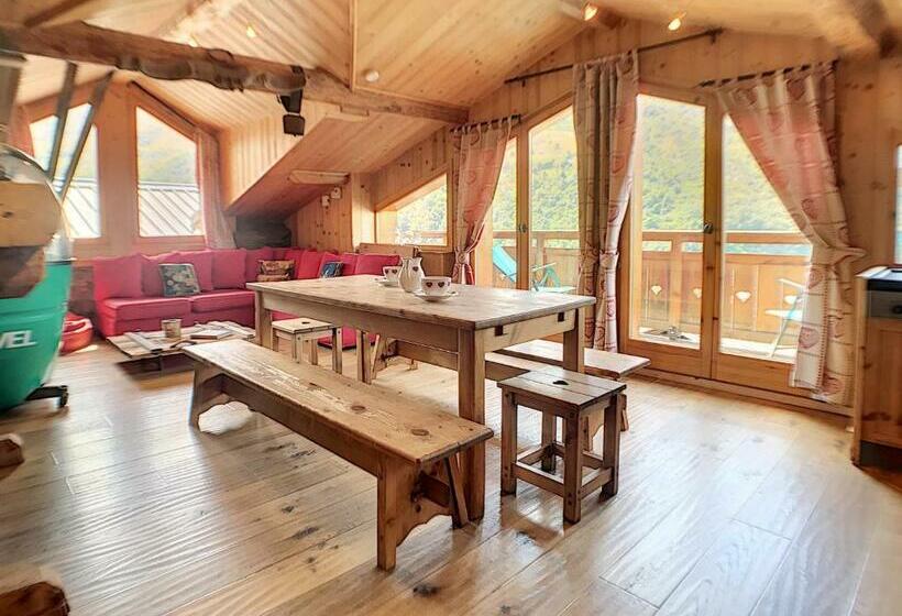 Chalet En Bois, 4 Chambres, Wifi, Skis, Parking Proche, 8 Pers Fr 1 344 791