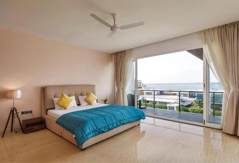 St Jacinto Island Villa By Jadecaps  Bay View And Infinity Pool Near Goa Airport