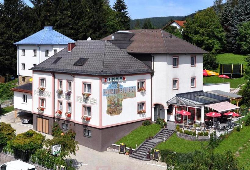 민박 Pension Parzer Pressbaum Bei Wien