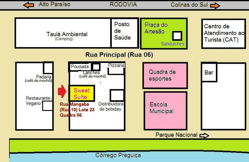 Пансион Sweet Suíte São Jorge