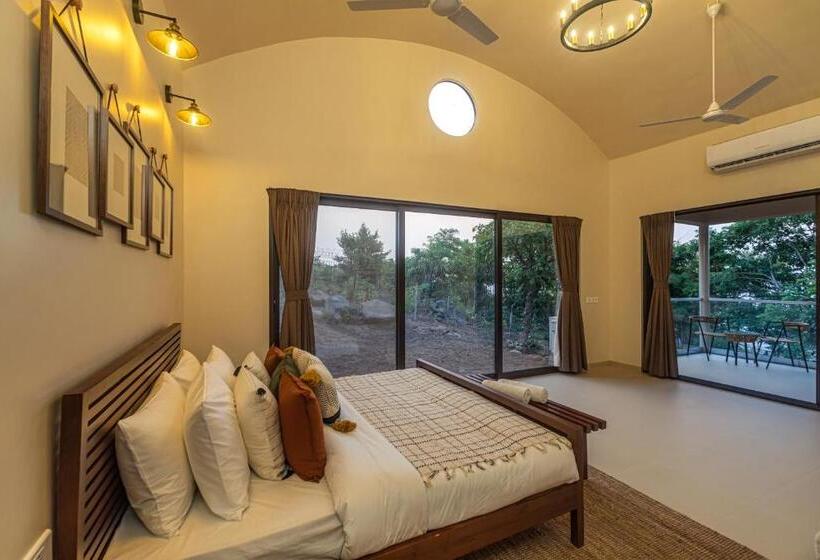 Saffronstays Yahvi Waters By Kosha Villas, Pawna Pool Villa With Stunning Lake View