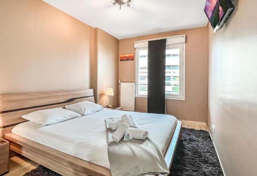 Homey Genius   à 100 M De La Douane/terrasse Privée