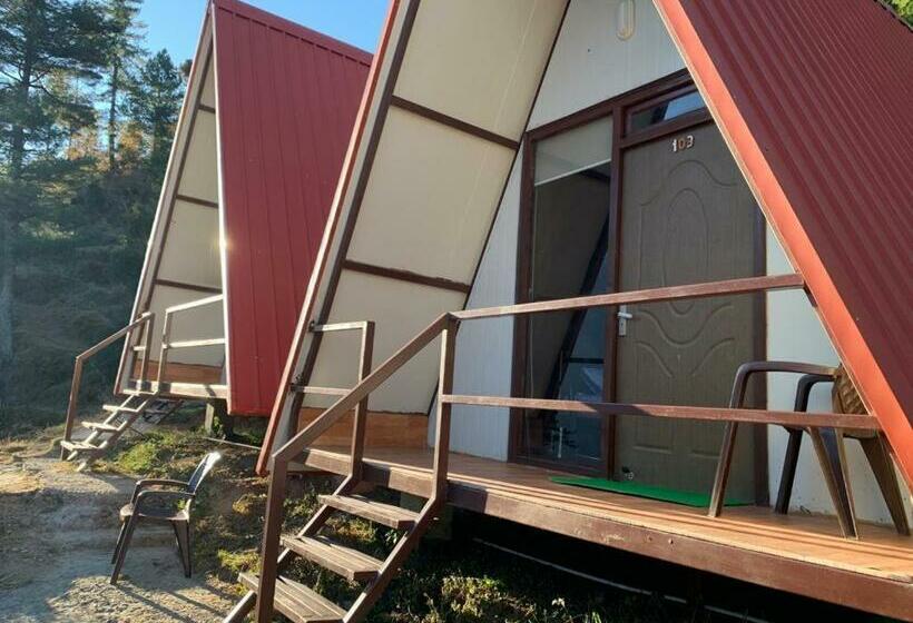 리조트 Cottages Amid Mountains