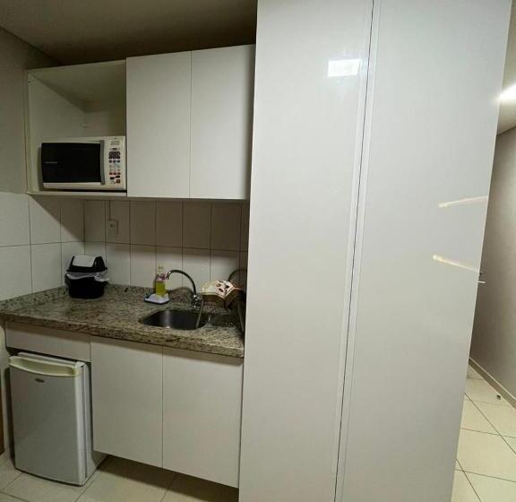 Suíte Luxo Com Tela De Cinema No América Towers Studio Residence