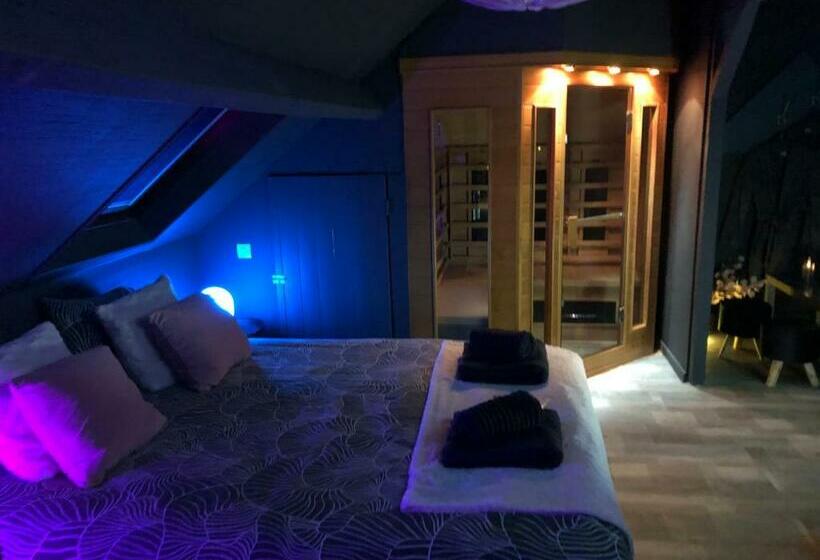 Bed and Breakfast Pause Nature Sorbais Chambre Avec Spa, Sauna, Streaming Et Arrivée Autonome