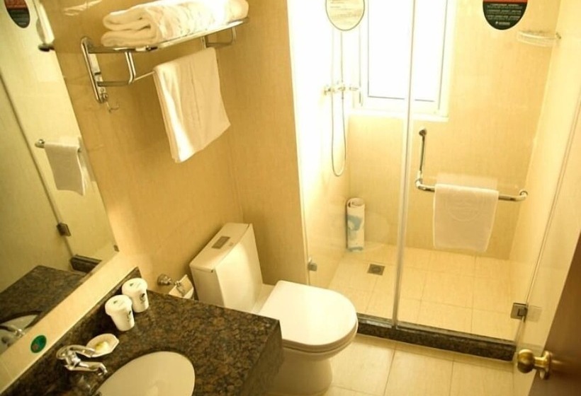 酒店 Greentree Inn Jiangsu Suzhou Kunshan Huaqiao Household Building Materials City Shell