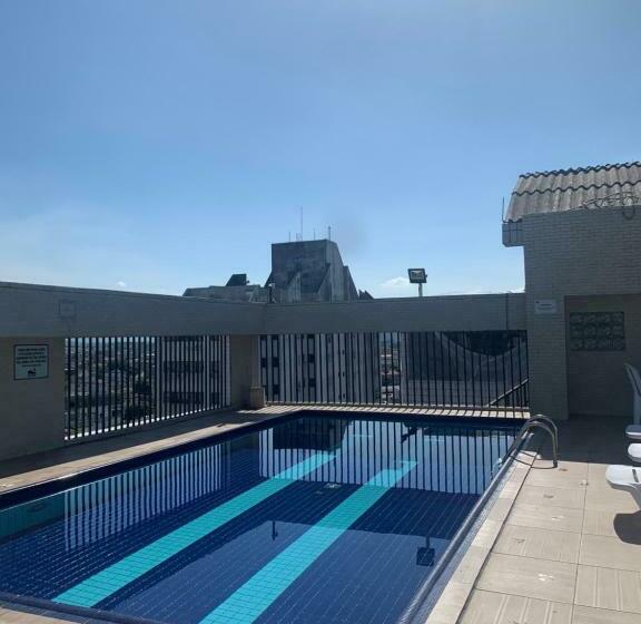 Flat Hidromassagem Privativa E Piscina A 500 Mts Da Praia