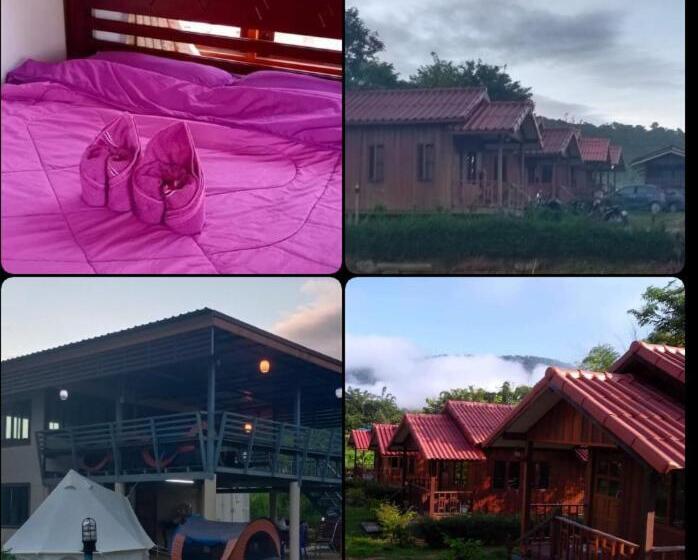 استراحتگاه บ้านในสายหมอกบุญแจ้งโฮมสเตย์