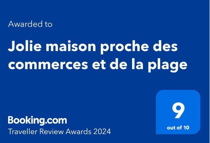 Jolie Maison Proche Des Commerces Et De La Plage