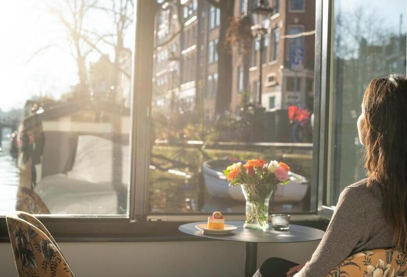 צימר 2 Houseboat Suites Amsterdam Prinsengracht